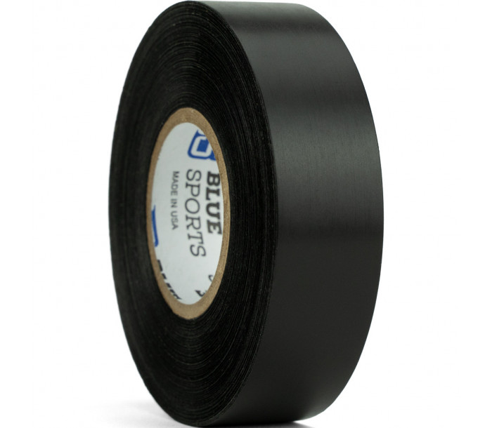 Лента хоккейная "Blue Sport Color Pad Tape", ширина 24мм, длина 25м, чёрная-фото 2 hover image
